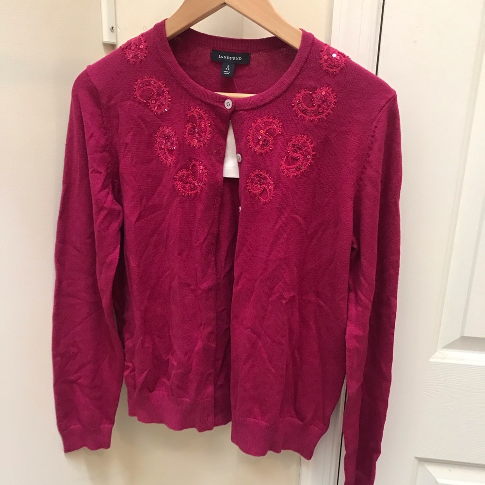 Fuchsia Cardigan